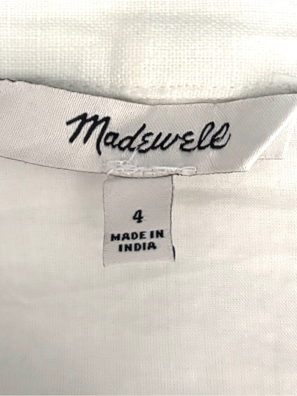 Madewell Eyelet Embroidered Maxi Skirt White Size 4 - Picture 12 of 14